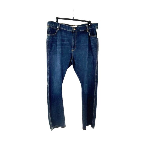 Wrangler Mens Slim Bootcut Jeans Size 40x32 Blue Denim Casual Wear - Picture 8 of 8